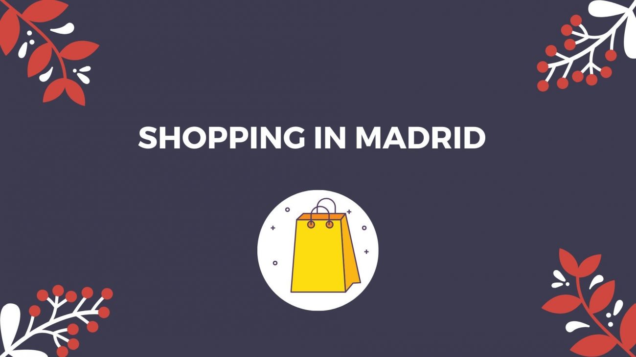 shopping in Madrid