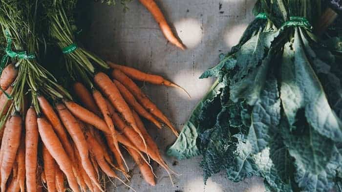 Organic vegetables in Madrid